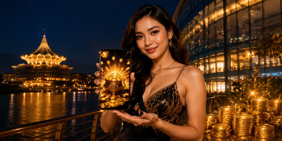 Pemain VIP Kuching Malaysia mengakses program ganjaran eksklusif kasino dalam talian playtech melalui mudah alih