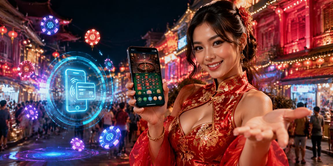 Proses pertaruhan dalam talian Malaysia gaya Melaka dengan kaedah deposit tempatan